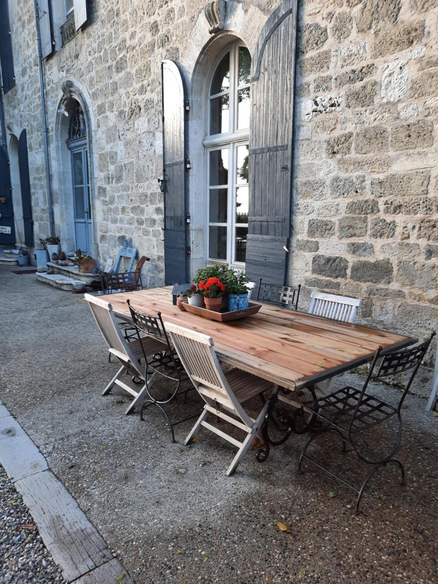 Au Bonheur D'Alphonse Bed & Breakfast Lusignan-Petit Exterior photo